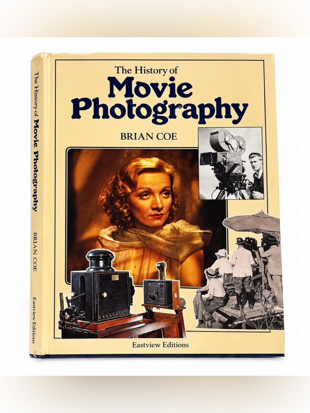 History Movie Photography Brian Coe 1981 1st Edition Hardcover Film Camera Book